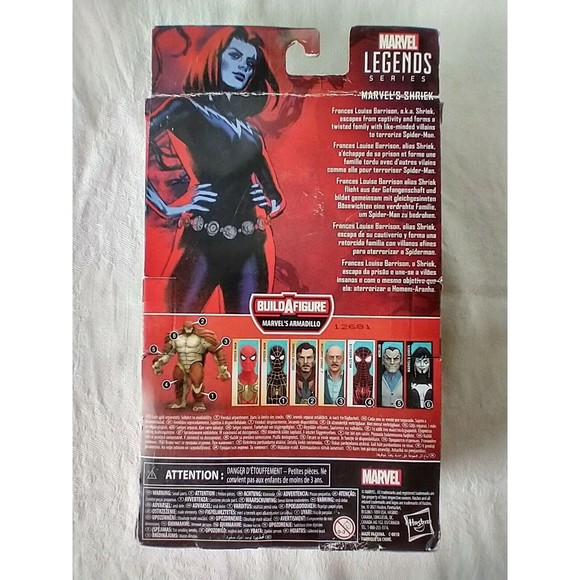 Marvel Legends Spider-Man Series Marvel's Shriek 6" BAF Action Figure Toy New - Picture 4 of 7